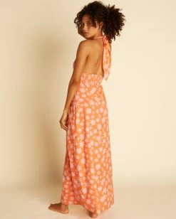 Deals 🤩 Billabong Wrangler Hung Up Maxi 👗 Dress FIRESIDE 🧨 -Women's Swim Store abjwd00446 billabongw nkm0 bck1 1