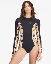 Best reviews of 👍 Billabong Core Mock Neck Long Sleeve 🩱 Swimsuit JUNGLE NIGHT ⌛