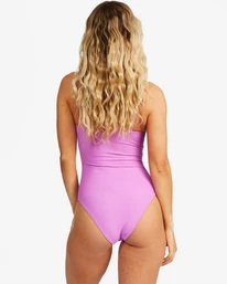 Budget ✨ Billabong Tanlines Scoop Front One Piece 🩱 Swimsuit BRIGHT ORCHID ❤️ 3 Budget ✨ Billabong Tanlines Scoop Front One Piece 🩱 Swimsuit BRIGHT ORCHID ❤️ - Image 3