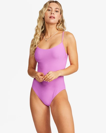 Budget ✨ Billabong Tanlines Scoop Front One Piece 🩱 Swimsuit BRIGHT ORCHID ❤️ 4 Budget ✨ Billabong Tanlines Scoop Front One Piece 🩱 Swimsuit BRIGHT ORCHID ❤️ - Image 4