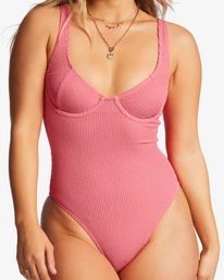 Brand new 💯 Billabong 🌞 Summer High One-Piece 🩱 Swimsuit CORAL CRUSH ✨ 4 Brand new 💯 Billabong 🌞 Summer High One-Piece 🩱 Swimsuit CORAL CRUSH ✨ - Image 4