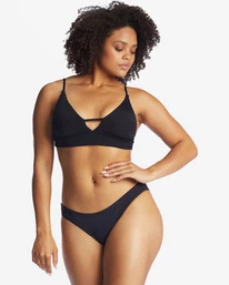 Best reviews of ✔️ Billabong Sol Searcher V-Neck Cami 👙 Bikini Top BLACK PEBBLE ⌛