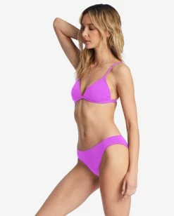 Outlet 🔔 Billabong Sol Searcher Ceci Triangle 👙 Bikini Top BLACK PEBBLE 🤩 -Women's Swim Store abjx300134 billabongw php0 sd1 1