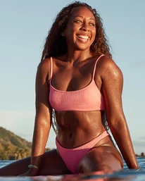 Top 10 🤩 Billabong So Dazed Avery Mini Crop 👙 Bikini Top SPEARMINT 🥰