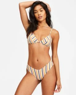 Promo ⭐ Billabong Postcards From Paradise Charlie Fixed Triangle 👙 Bikini Top MULTI ✔️ -Women's Swim Store abjx300460 billabongw mul frt1 1