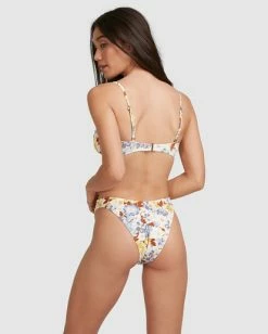 Buy 🎉 Billabong Hula Moon Nova Bra 👙 Bikini Top WHITE ✨ -Women's Swim Store abjx300471 billabongw wht bck1 1