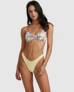 Buy 🎉 Billabong Hula Moon Nova Bra 👙 Bikini Top WHITE ✨ -Women's Swim Store abjx300471 billabongw wht frt1 1