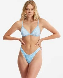 Top 10 ✔️ Billabong Blissed Out Ceci Triangle 👙 Bikini Top BLISS BLUE 🎁