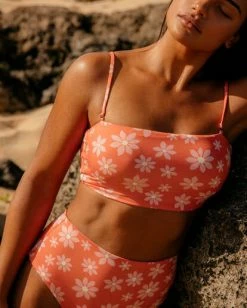 Buy 👏 Billabong Wrangler Out West Dreamin Longer Reversible Tube 👙 Bikini Top FIRESIDE 😀 -Women's Swim Store abjx300583 billabongl nkm0 frt1 1