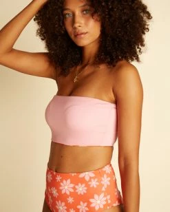 Buy 👏 Billabong Wrangler Out West Dreamin Longer Reversible Tube 👙 Bikini Top FIRESIDE 😀 -Women's Swim Store abjx300583 billabongw nkm0 dtl2 1