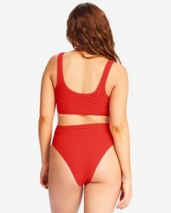 Best deal ❤️ Billabong Tanlines Longer Tank 👙 Bikini Top HOT PEPPER 👍 -Women's Swim Store abjx300586 billabongw rzp0 btm2 1