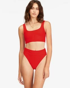 Best deal ❤️ Billabong Tanlines Longer Tank 👙 Bikini Top HOT PEPPER 👍 -Women's Swim Store abjx300586 billabongw rzp0 frt1 1