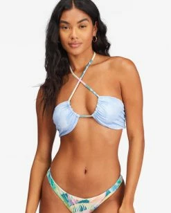 Best Sale ❤️ Billabong Rides And Tides Bandeau Reversible 👙 Bikini Top MULTI 🤩 -Women's Swim Store abjx300608 billabongw mul dtl1 1