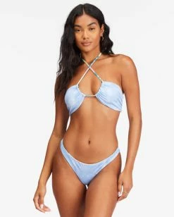 Best Sale ❤️ Billabong Rides And Tides Bandeau Reversible 👙 Bikini Top MULTI 🤩 -Women's Swim Store abjx300608 billabongw mul frt1 1