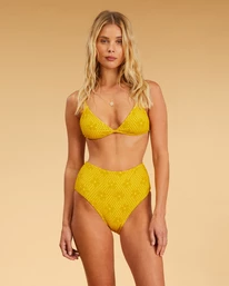 Women's Swim Store 38 Best reviews of β Billabong Salty Blonde Made Ya Look Triangle π Bikini Top SALTY SOL π