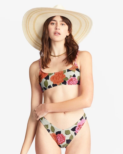 Budget ๐ Billabong Magic Gardens Skinny Mini Crop ๐ Bikini Top ANTIQUE WHITE โค๏ธ 8 Budget ๐ Billabong Magic Gardens Skinny Mini Crop ๐ Bikini Top ANTIQUE WHITE โค๏ธ - Image 8