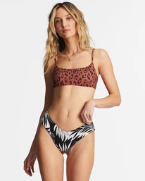 Cheapest ๐ฏ Billabong Spotted In Paradise Reversible Crop ๐ Bikini Top MULTI ๐
