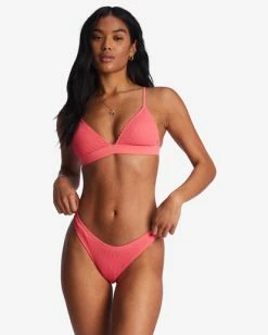 Brand new ✔️ Billabong 🌞 Summer High Hike 👙 Bikini Bottoms CORAL CRUSH ✔️ -Women's Swim Store abjx400213 billabongw mjp0 bck1 1