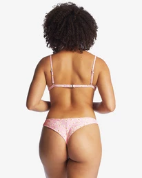 Hot Sale ๐ Billabong Daisy Craze Tanga Low-Rise ๐ Bikini Bottoms PINK LADY ๐ 6 Hot Sale ๐ Billabong Daisy Craze Tanga Low-Rise ๐ Bikini Bottoms PINK LADY ๐ - Image 6