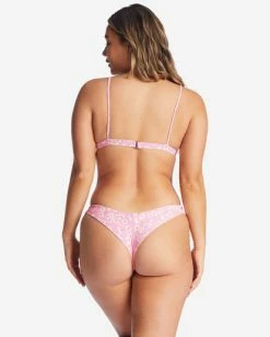 Hot Sale ๐ Billabong Daisy Craze Tanga Low-Rise ๐ Bikini Bottoms PINK LADY ๐ 21 Hot Sale ๐ Billabong Daisy Craze Tanga Low-Rise ๐ Bikini Bottoms PINK LADY ๐ -Women's Swim Store abjx400440 billabongw mee0 top1 1