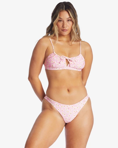 Hot Sale ๐ Billabong Daisy Craze Tanga Low-Rise ๐ Bikini Bottoms PINK LADY ๐ 9 Hot Sale ๐ Billabong Daisy Craze Tanga Low-Rise ๐ Bikini Bottoms PINK LADY ๐ - Image 9