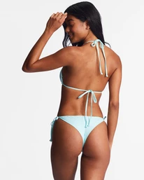 Brand new โ Billabong Sol Searcher Tie-Side Tanga ๐ Bikini Bottoms TROPICAL GREEN ๐