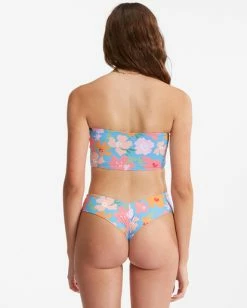 Cheap 🥰 Billabong 🌞 Summer Field Fiji Cheeky 👙 Bikini Bottoms BLISS BLUE 🛒 -Women's Swim Store abjx400585 billabongw bll0 bck1 1