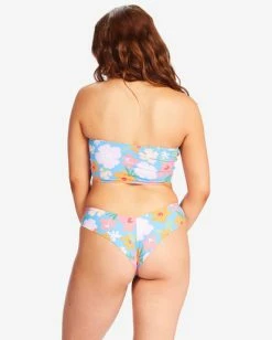 Cheap 🥰 Billabong 🌞 Summer Field Fiji Cheeky 👙 Bikini Bottoms BLISS BLUE 🛒 -Women's Swim Store abjx400585 billabongw bll0 btm1 1