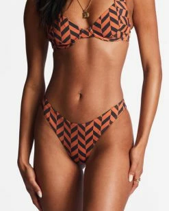 Top 10 🎉 Billabong Cross Step Hike 👙 Bikini Bottoms BRICK 🎉 -Women's Swim Store abjx400713 billabongw brk dtl1 1