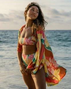 New 🤩 Billabong Loveland 2 Kimono Beach Cover Up MULTI 1 ⭐ 18 New 🤩 Billabong Loveland 2 Kimono Beach Cover Up MULTI 1 ⭐ -Women's Swim Store abjx600163 billabongl brk frt1 1