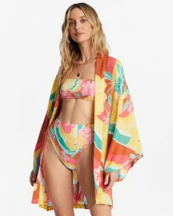 New 🤩 Billabong Loveland 2 Kimono Beach Cover Up MULTI 1 ⭐ 19 New 🤩 Billabong Loveland 2 Kimono Beach Cover Up MULTI 1 ⭐ -Women's Swim Store abjx600163 billabongw brk frt1 1