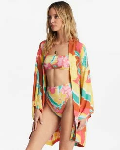 New 🤩 Billabong Loveland 2 Kimono Beach Cover Up MULTI 1 ⭐ 20 New 🤩 Billabong Loveland 2 Kimono Beach Cover Up MULTI 1 ⭐ -Women's Swim Store abjx600163 billabongw brk sd1 1