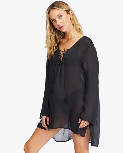 Flash Sale ๐ Billabong Blue Skies Gauze Beach Cover-Up WHITE/MULTI โค๏ธ 6 Flash Sale ๐ Billabong Blue Skies Gauze Beach Cover-Up WHITE/MULTI โค๏ธ - Image 6