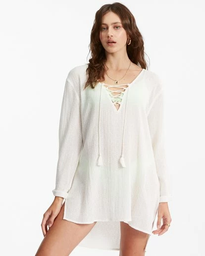 Flash Sale ๐ฅฐ Billabong Blue Skies Mini Beach Cover-Up SALT CRYSTAL ๐ 4 Flash Sale ๐ฅฐ Billabong Blue Skies Mini Beach Cover-Up SALT CRYSTAL ๐ - Image 4