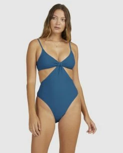 Promo ❤️ Billabong Tanlines Freya One-Piece 🩱 Swimsuit COBALT ⌛ 16 Promo ❤️ Billabong Tanlines Freya One-Piece 🩱 Swimsuit COBALT ⌛ -Women's Swim Store ubjx100194 billabongw cob frt1 1