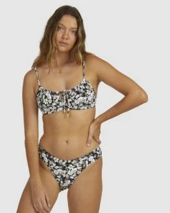 New ⭐ Billabong Bliss Fall Bondi 👙 Bikini Bottoms BLACK 🥰 -Women's Swim Store ubjx400167 billabongw blk frt2 1