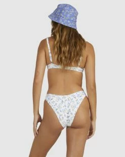 Cheap 😀 Billabong Chiquita Hike 👙 Bikini Bottoms WHITE 🔔 -Women's Swim Store ubjx400282 billabongw wht bck1 1