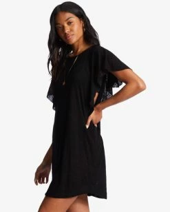 New 💯 Billabong Out For Waves Cover-Up 👗 Dress SALT CRYSTAL 2 🧨 -Women's Swim Store xv07tbou billabongw bpb sd1 1